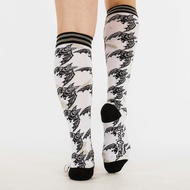 Batstooth Knee Socks
