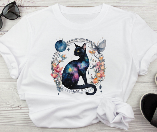 Black Cat Tshirt