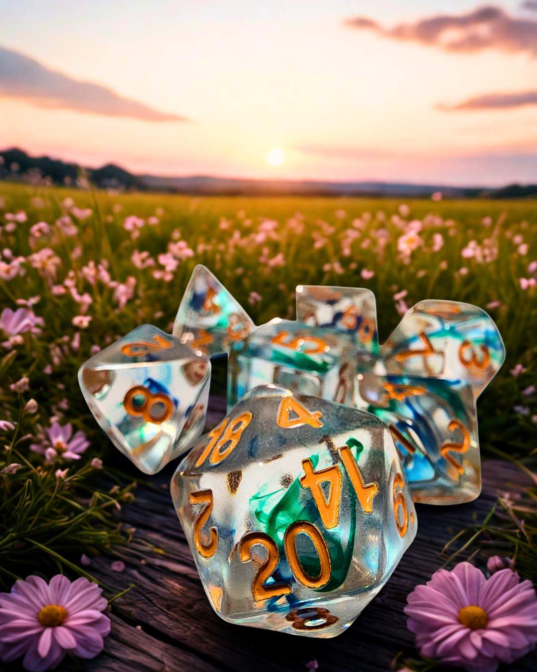 Kaleidoscope Dice Set