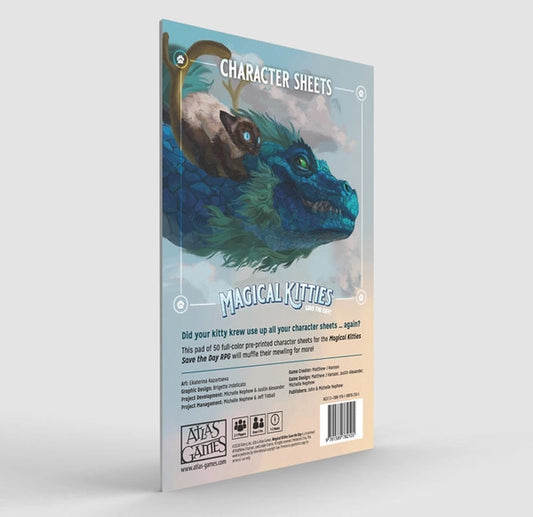 Magical Kitties Save the Day: Character Sheets Pad Accessory