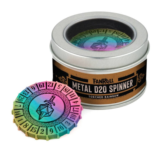 Metal D20 Spinner