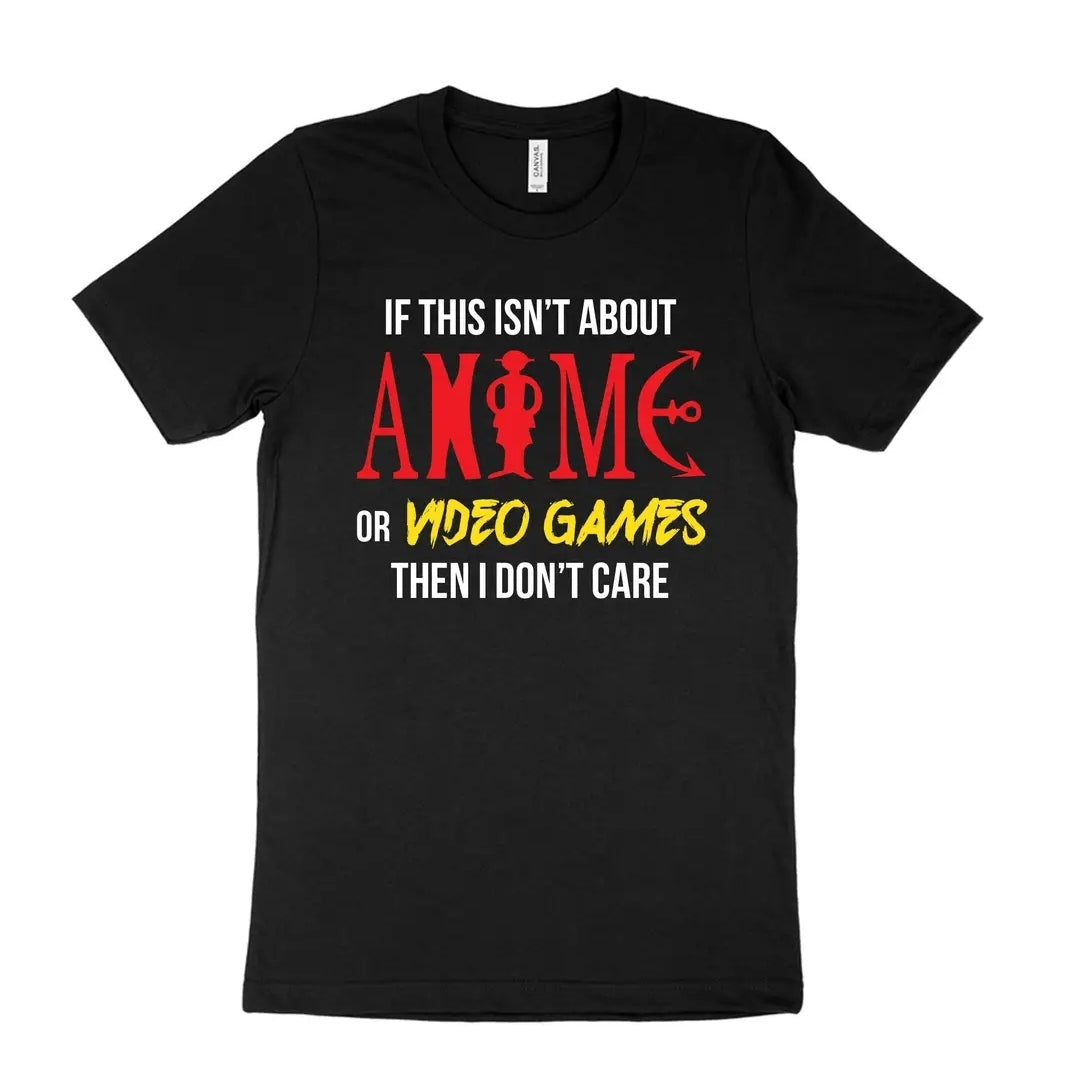 Anime and Video Games T-shirt