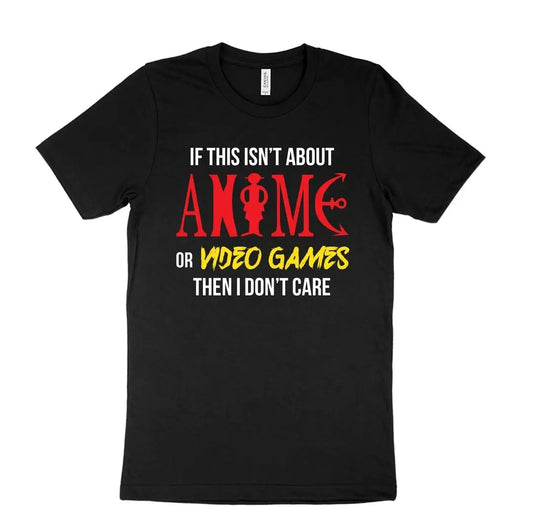 Anime and Video Games T-shirt