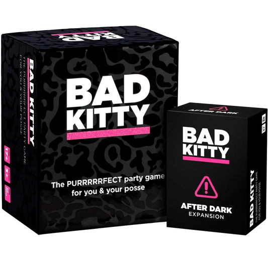 Bad Kitty:  The Purrrrfect Party Game + After Dark Expansion