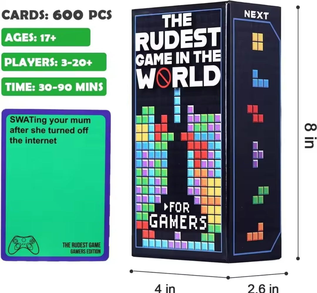 The Rudest Game in the World: For Gamers