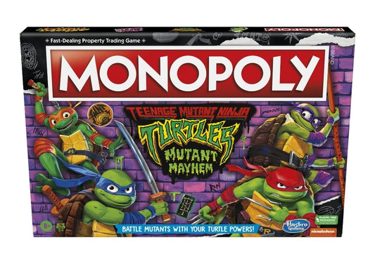 Teenage Mutant Ninja Turtles Mutant Mayhem Monopoly