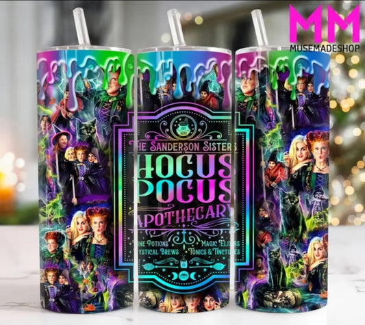 Hocus Pocus Apothecary Tumbler