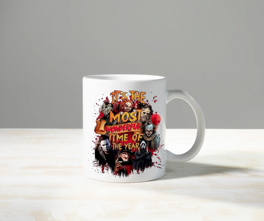 Most Wonderful Time of Year Slasher Mug
