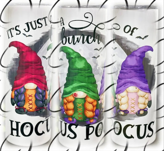 Hocus Pocus Gnomes Tumbler