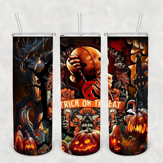 Trick r Treat Halloween Tumbler
