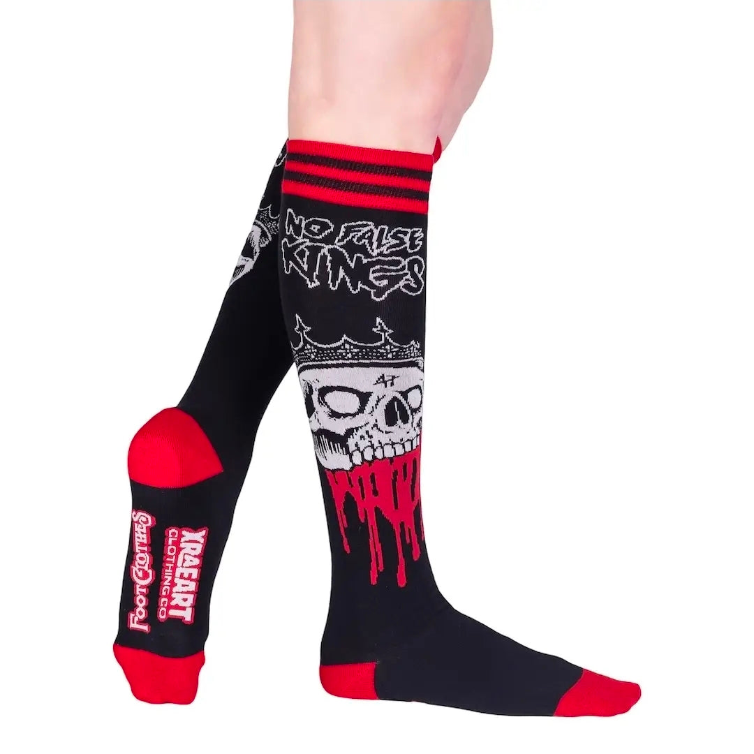 No False Kings Knee Socks