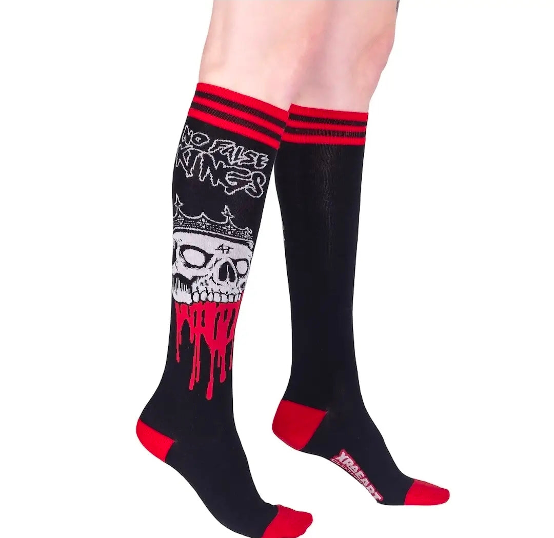 No False Kings Knee Socks