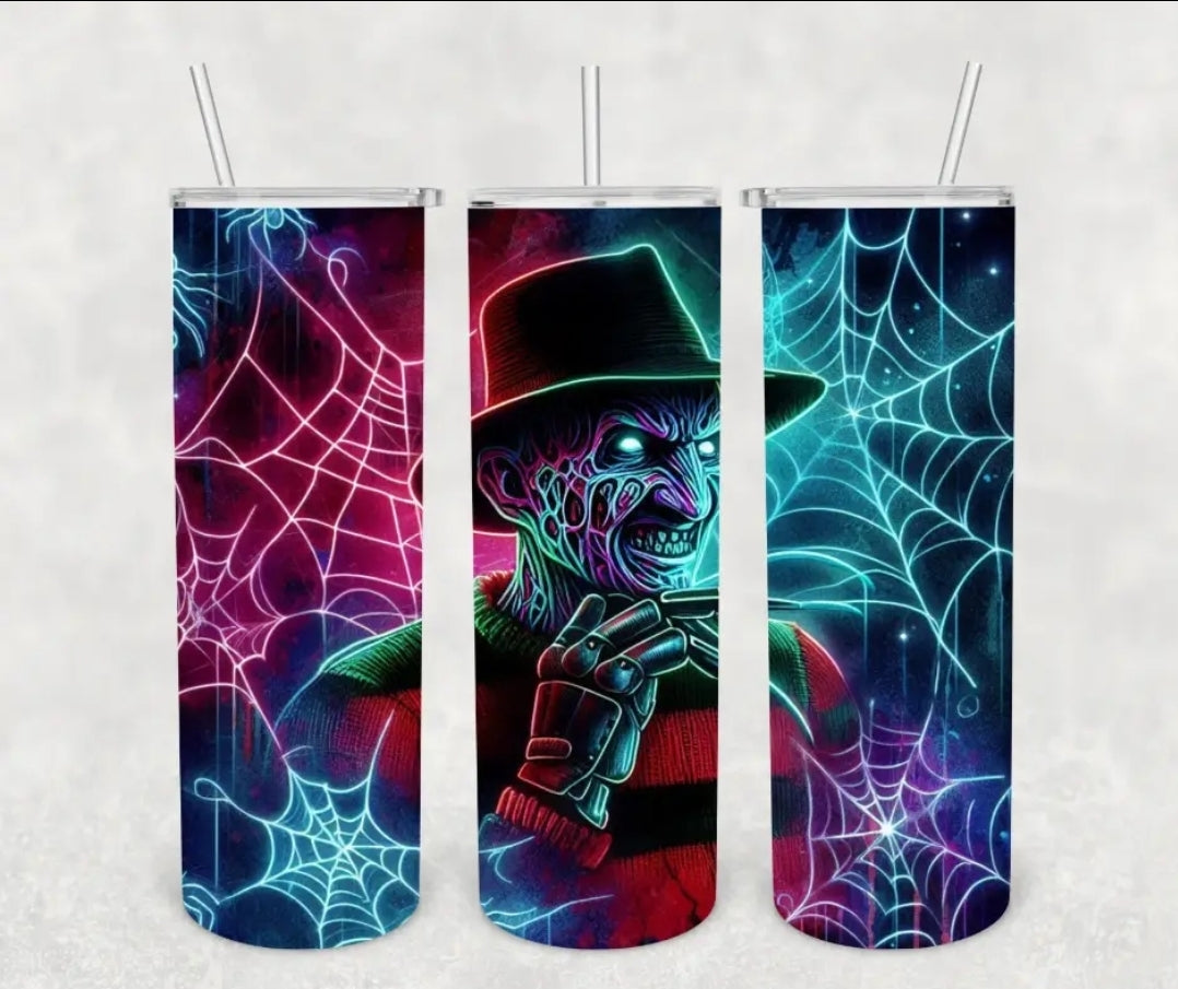 Black Light Freddy Tumbler