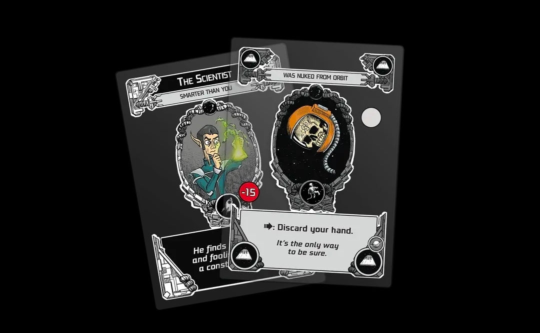 Gloom on Space Card Game