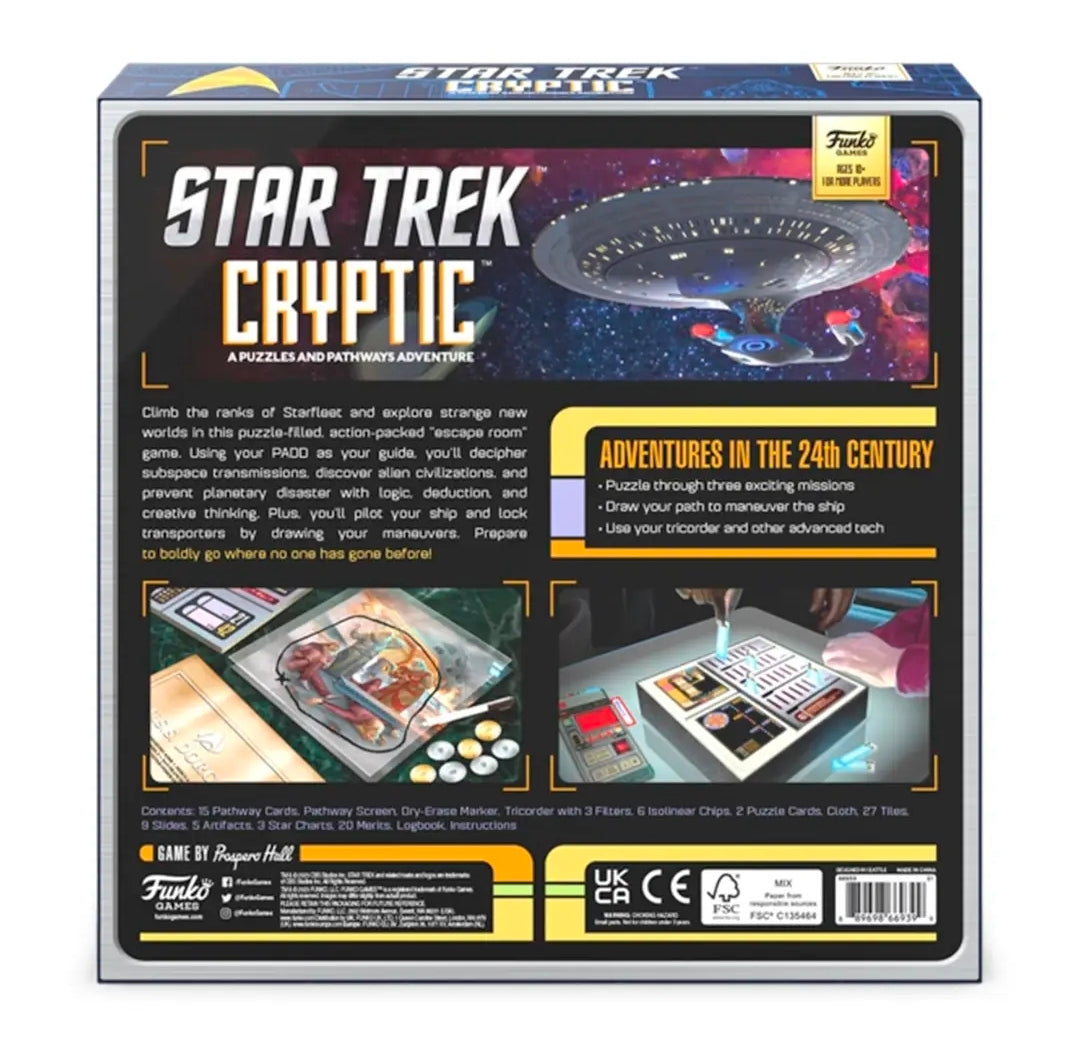 Star Trek Crypytic Funko Game