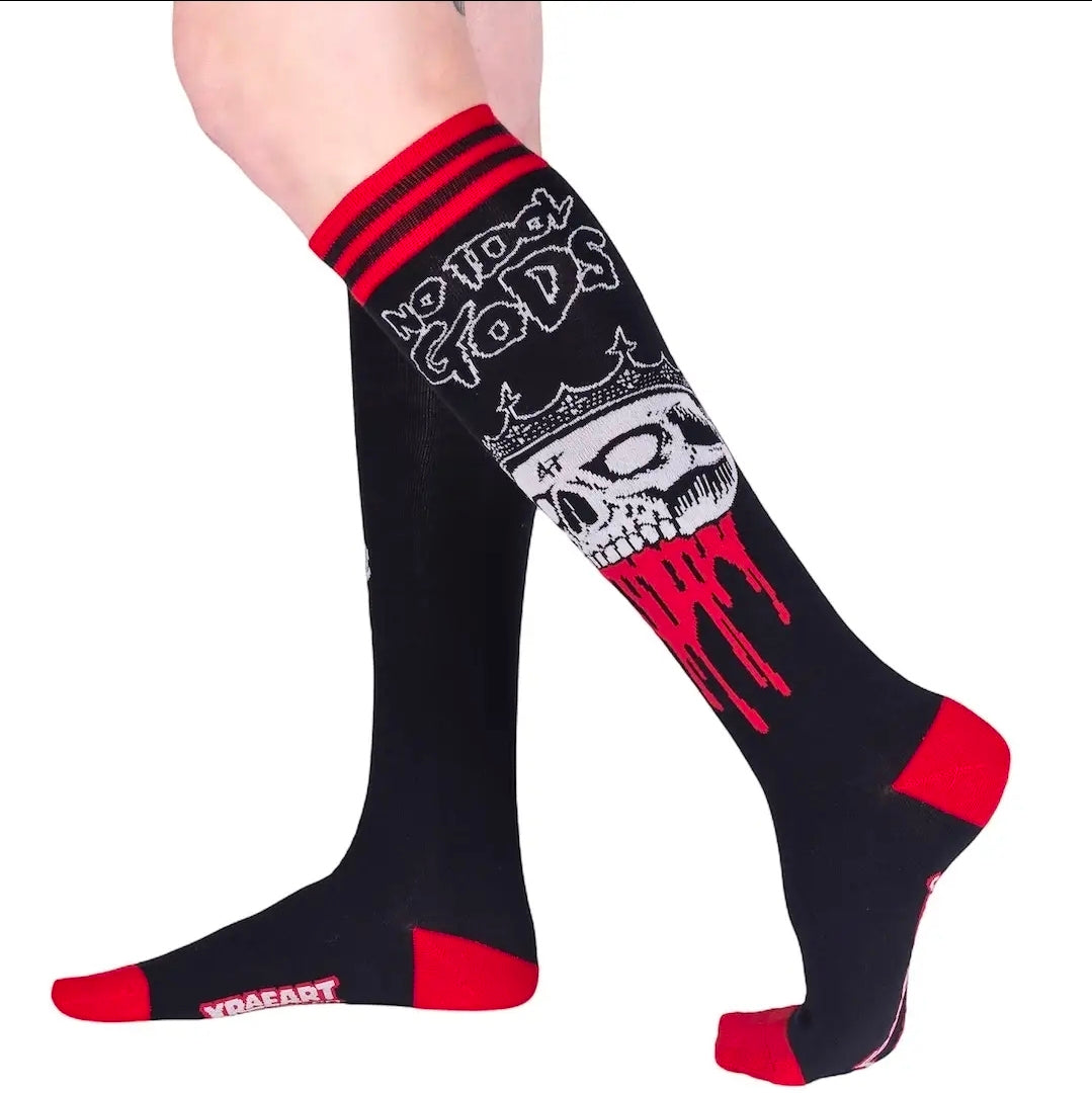 No False Kings Knee Socks