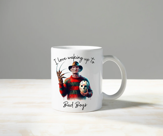 Waking Up to Bad Boys Mug