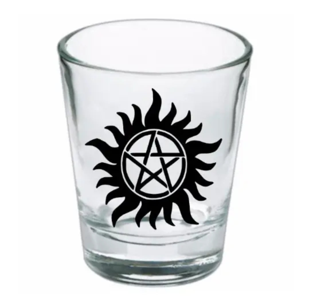 Supernatural Shot Glass