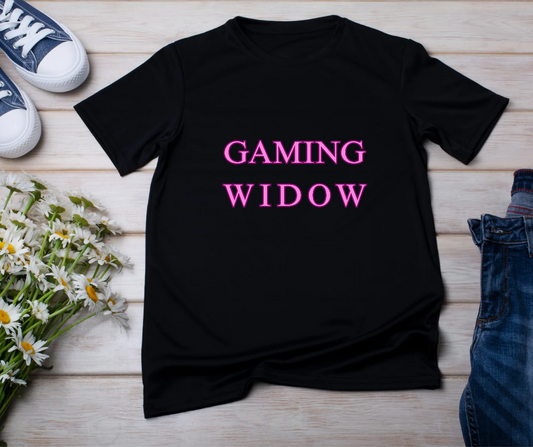 Gaming Widow Tshirt