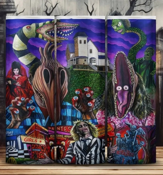 Beetlejuice 20 oz Tumbler