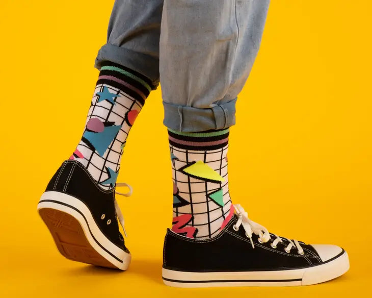 Totally Tubular Crew Socks