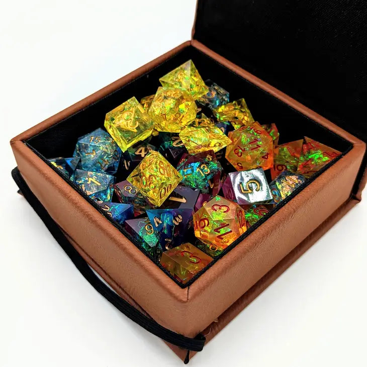 Choose Your Weapon Vegan Leather Dice Box