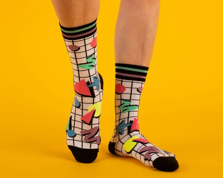 Totally Tubular Crew Socks