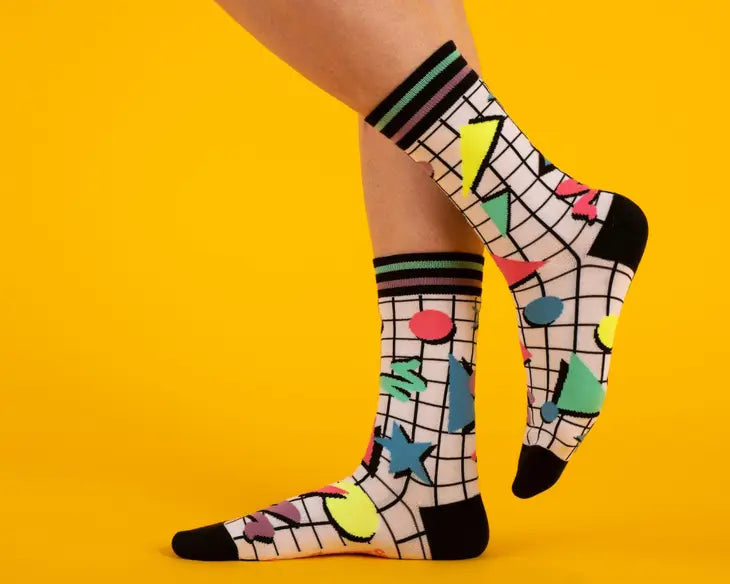 Totally Tubular Crew Socks