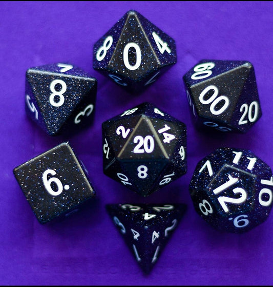 MDG 16 mm Blue Sandstone Dice Set