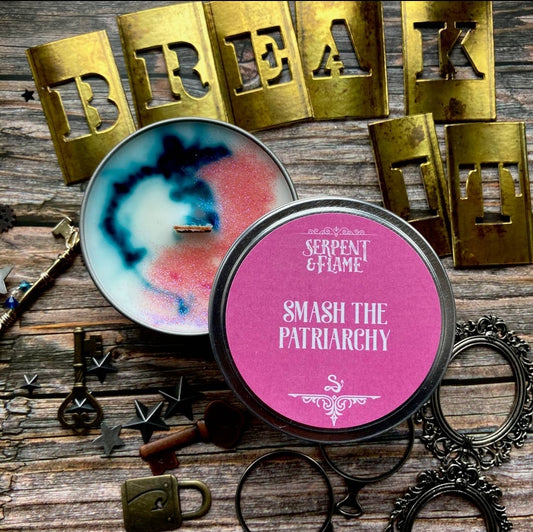 Smash the Patriarchy Candle