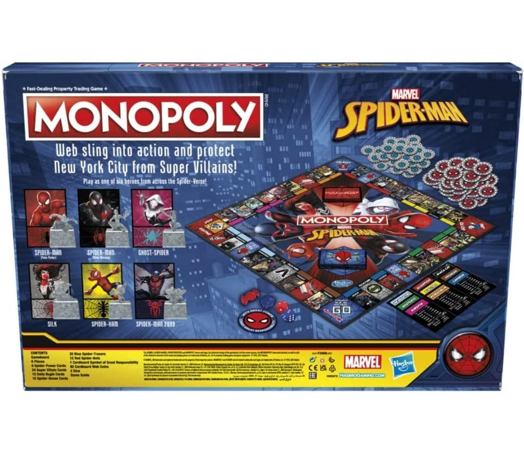 Spiderman Monopoly