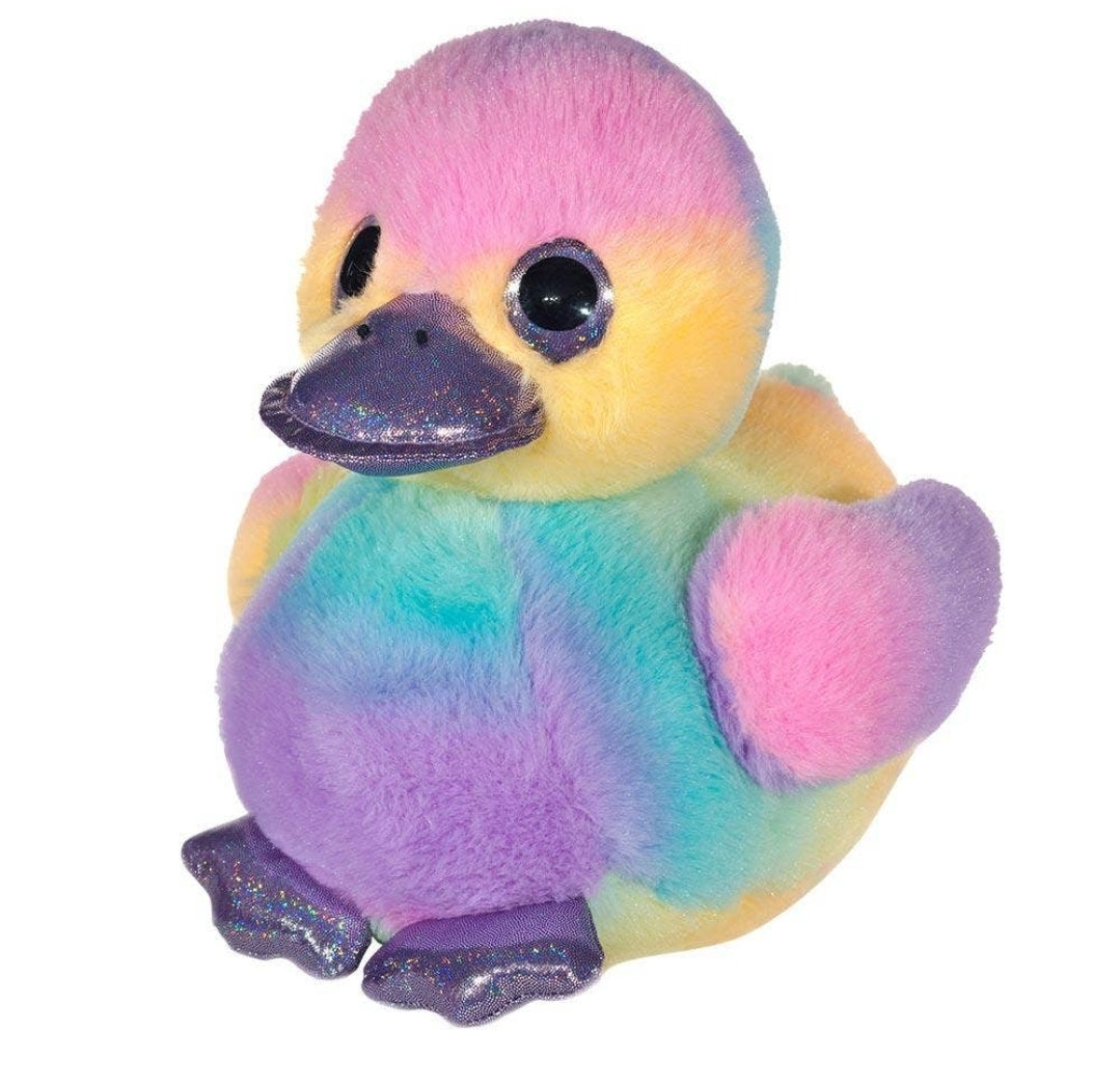 Rainbow Duck Plushie